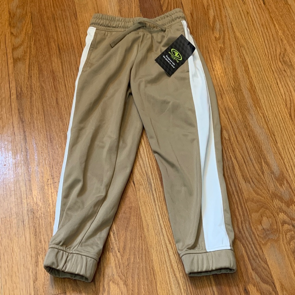 3/$15 NWT Athletic Works Kids Track Pants Joggers 6/7